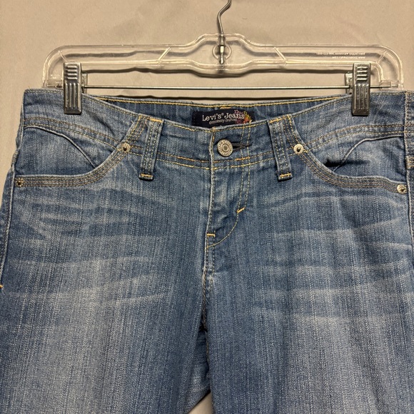 Levi's Light Blue Flare Jeans - Picture 3 of 10